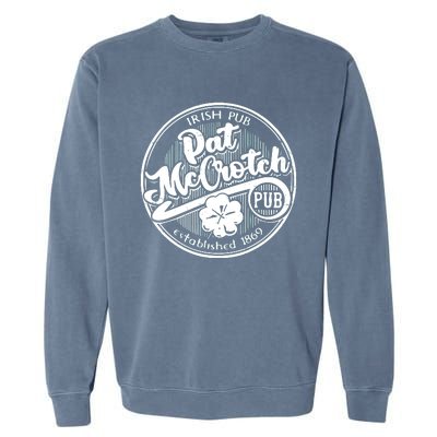 Irish Pub Pat Mccrotch Pub 1869 Garment-Dyed Sweatshirt