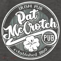 Irish Pub Pat Mccrotch Pub 1869 Vector Backpack