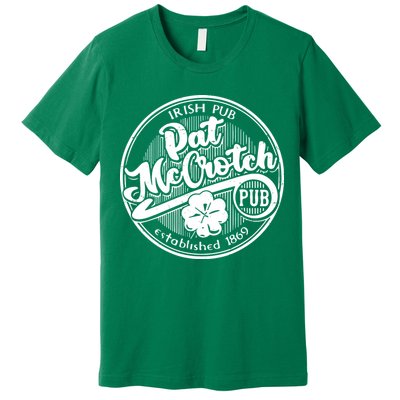 Irish Pub Pat Mccrotch Pub 1869 Premium T-Shirt