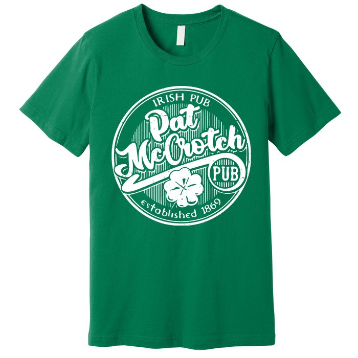 Irish Pub Pat Mccrotch Pub 1869 Premium T-Shirt