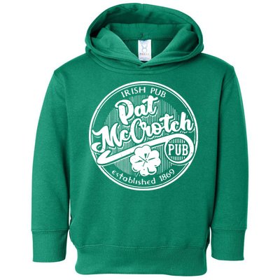 Irish Pub Pat Mccrotch Pub 1869 Toddler Hoodie
