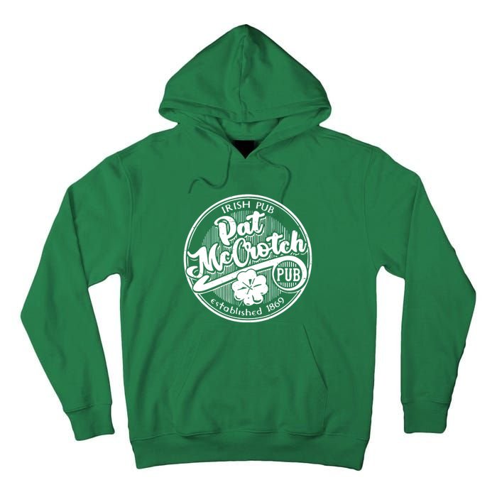 Irish Pub Pat Mccrotch Pub 1869 Tall Hoodie