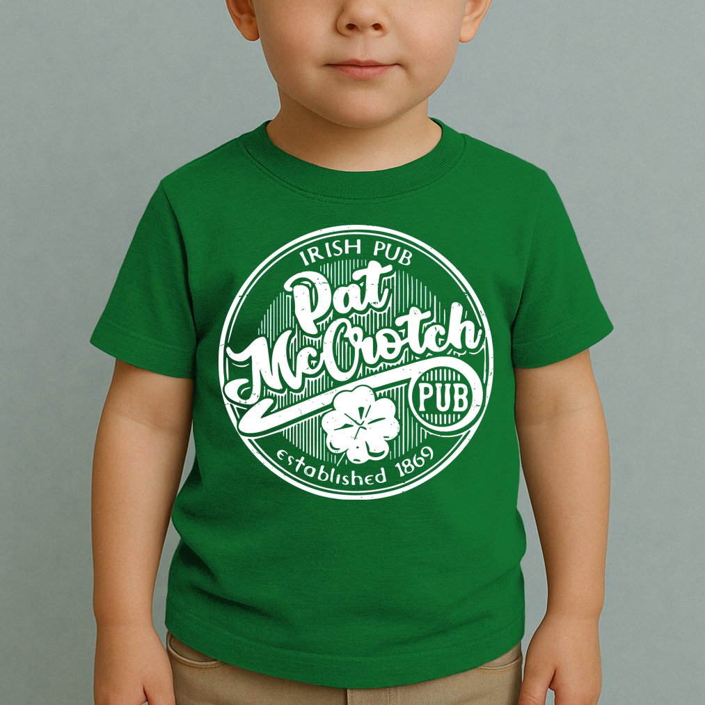 Irish Pub Pat Mccrotch Pub 1869 Toddler T-Shirt