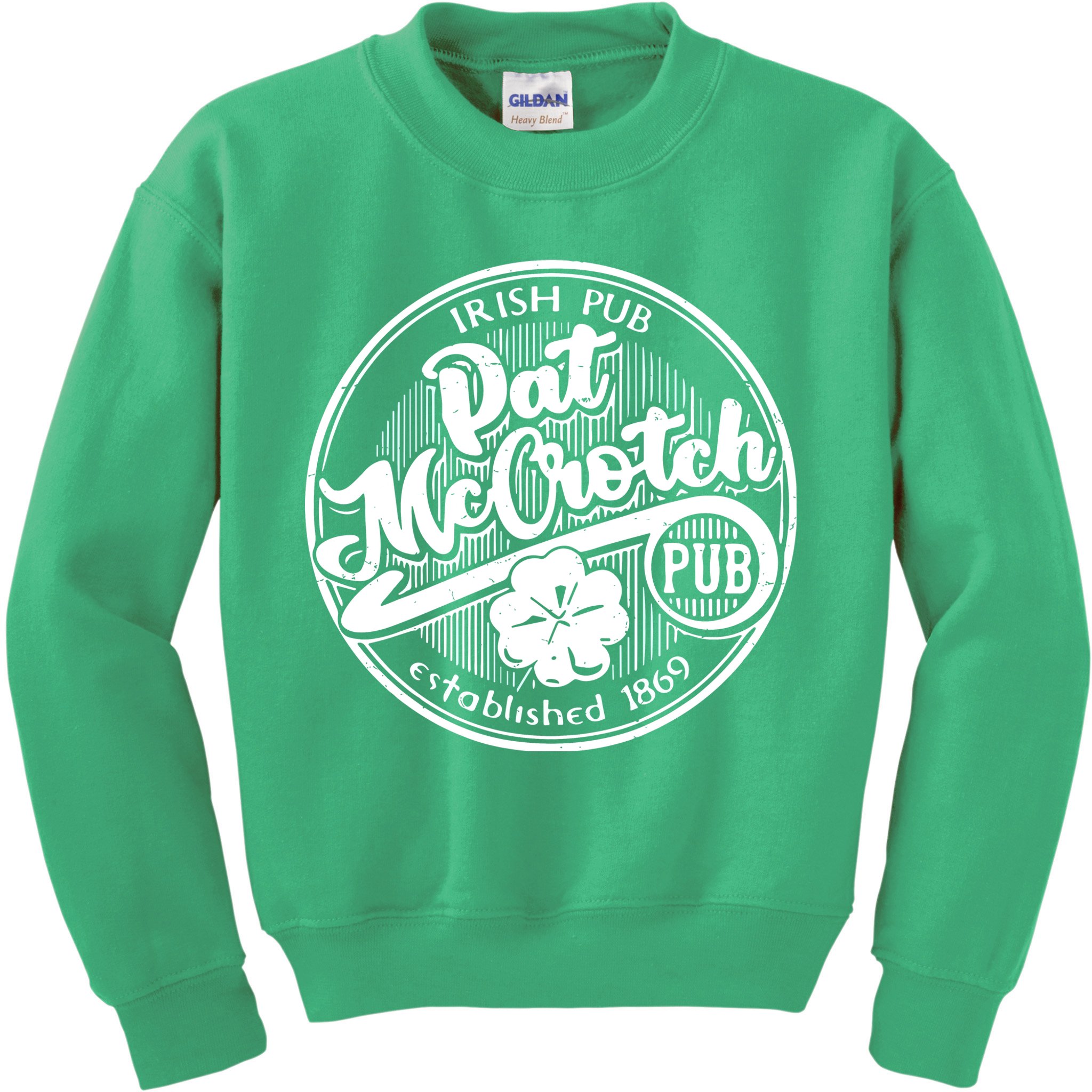 Irish Pub Pat Mccrotch Pub 1869 Kids Sweatshirt