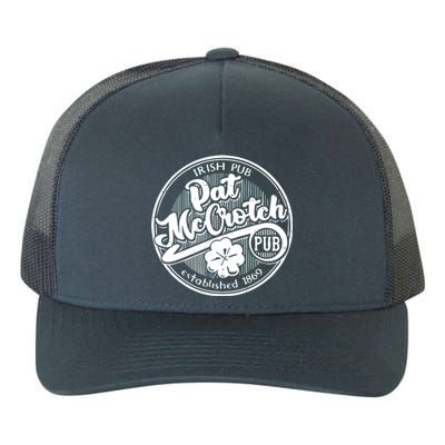 Irish Pub Pat Mccrotch Pub 1869 Yupoong Adult 5-Panel Trucker Hat