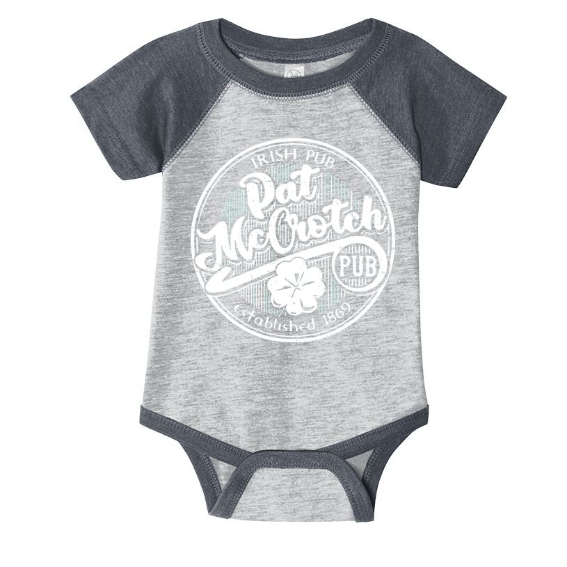 Irish Pub Pat Mccrotch Pub 1869 Infant Baby Jersey Bodysuit
