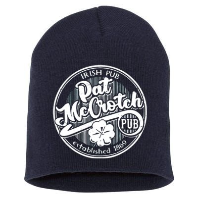 Irish Pub Pat Mccrotch Pub 1869 Short Acrylic Beanie