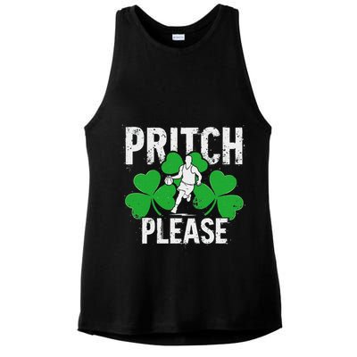 Irish Pritch Please Basketball Ladies PosiCharge Tri-Blend Wicking Tank