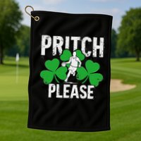 Irish Pritch Please Basketball Golf Towel