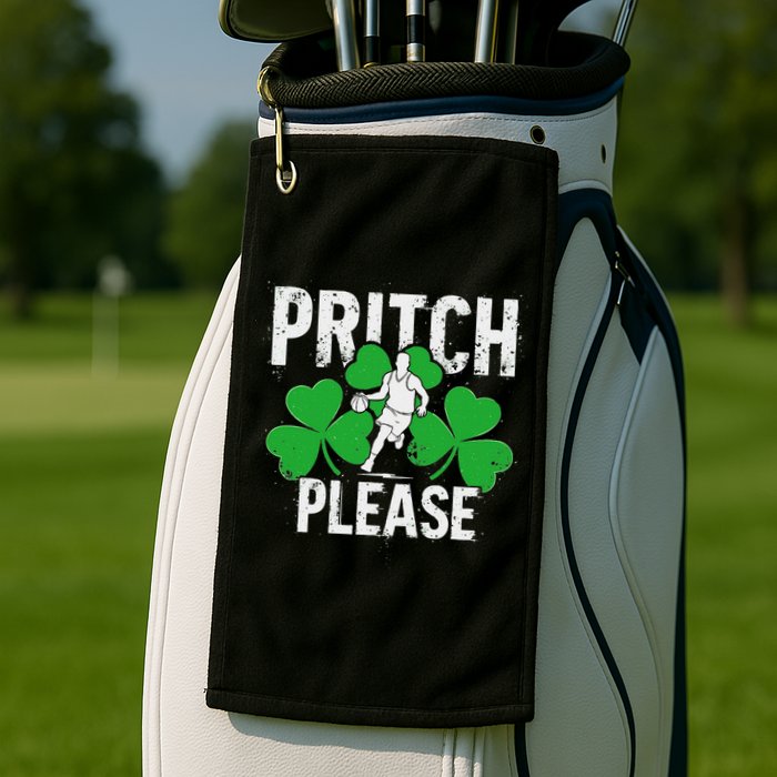 Irish Pritch Please Basketball Golf Towel