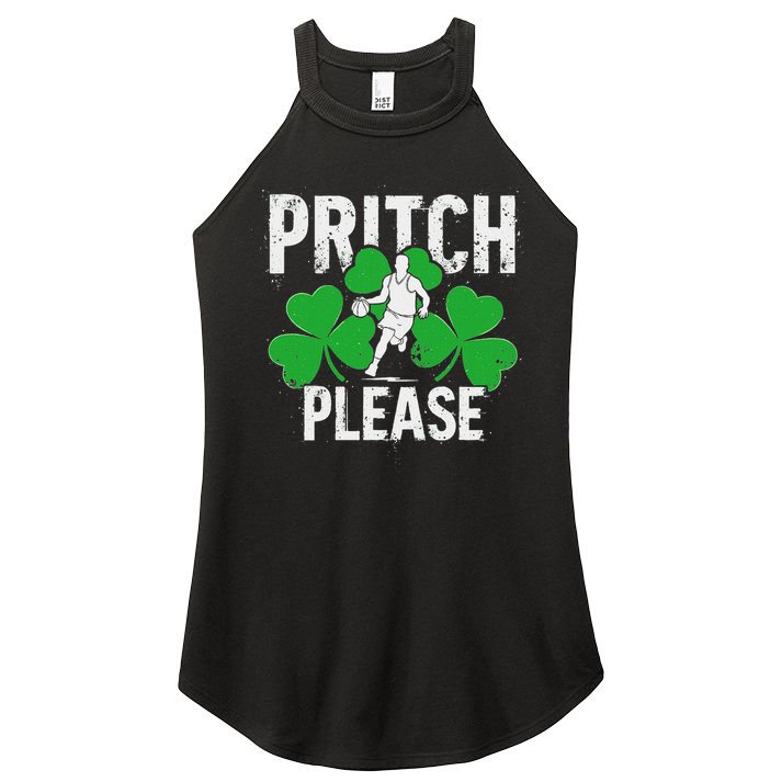 Irish Pritch Please Basketball Women's Perfect Tri Rocker Tank