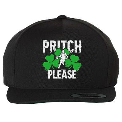 Irish Pritch Please Basketball Wool Snapback Cap