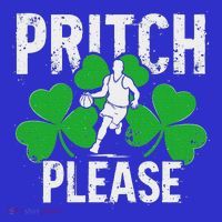 Irish Pritch Please Basketball Poster