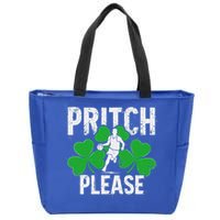 Irish Pritch Please Basketball Zip Tote Bag