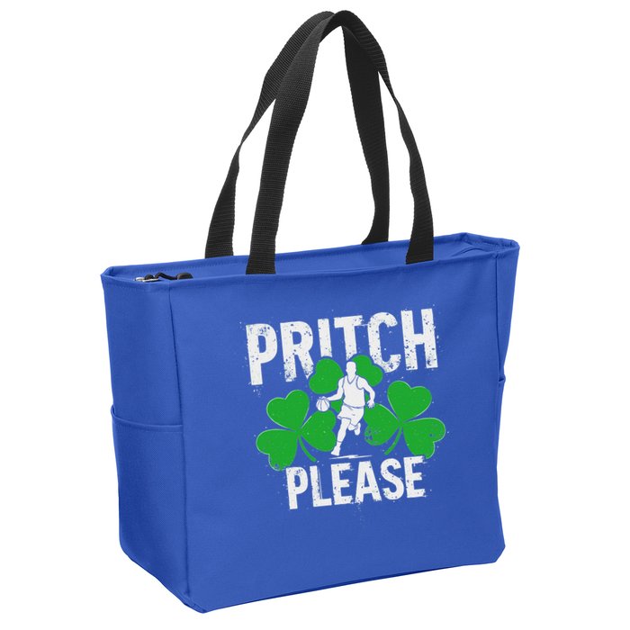 Irish Pritch Please Basketball Zip Tote Bag