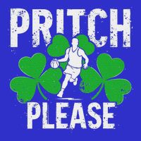 Irish Pritch Please Basketball Zip Tote Bag