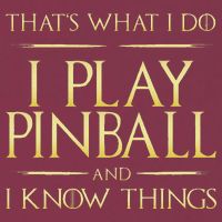 I Play Pinball And I Know Things Pinball 16oz Travel Tumbler