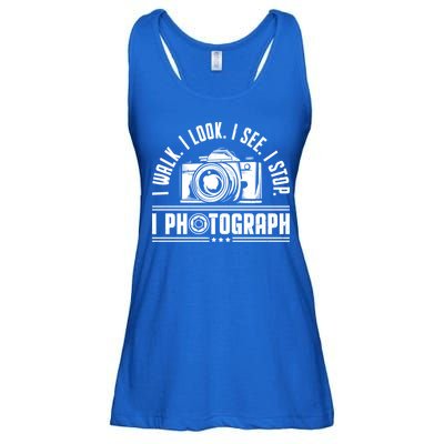 I Photograph Photography Camera Photographer Cute Gift Ladies Essential Flowy Tank