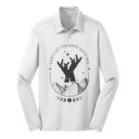 Inspirational Positive Quote Fantasy Romance Book Reader Silk Touch Performance Long Sleeve Polo