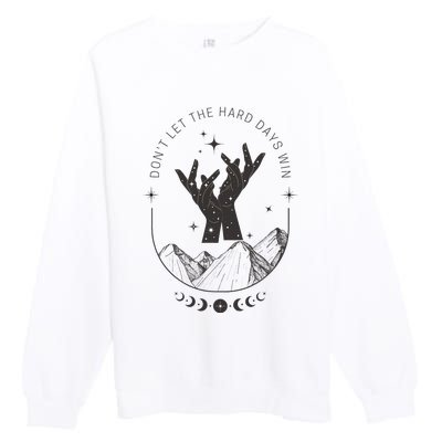 Inspirational Positive Quote Fantasy Romance Book Reader Premium Crewneck Sweatshirt