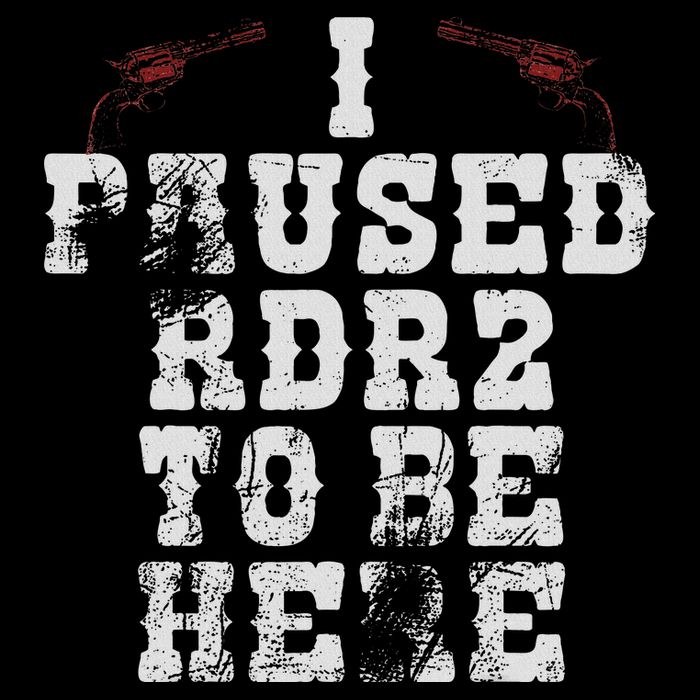 I Paused Rdr2 To Be Here Joke Drawstring Bag