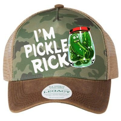 IM Pickle Rick Pickle Funny Legacy Tie Dye Trucker Hat