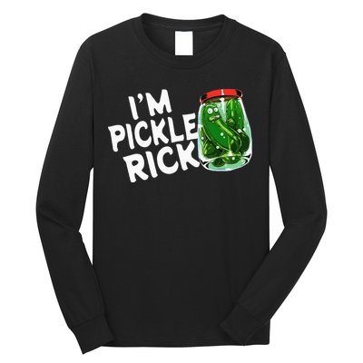 IM Pickle Rick Pickle Funny Long Sleeve Shirt