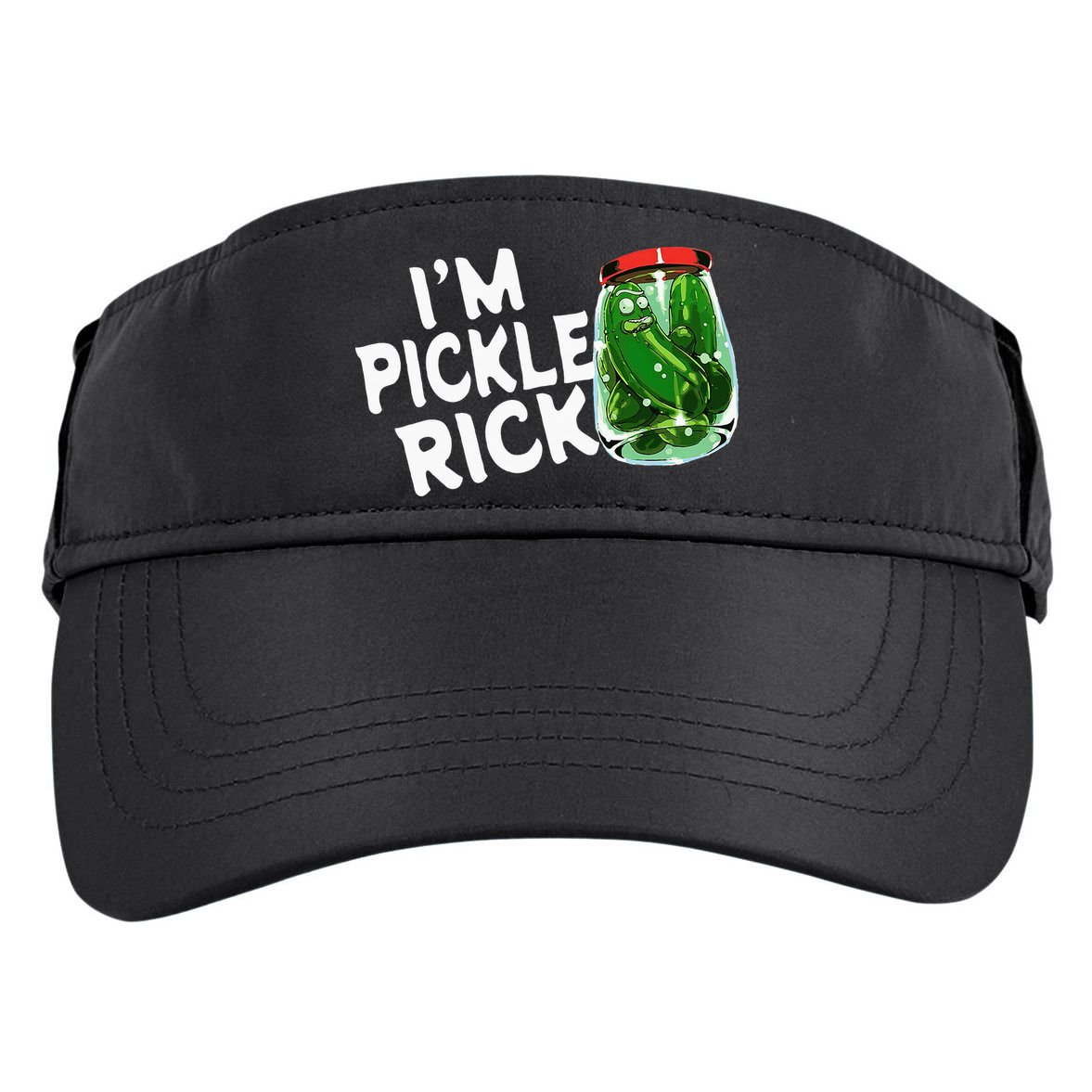 IM Pickle Rick Pickle Funny Adult Drive Performance Visor