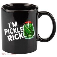 IM Pickle Rick Pickle Funny 11oz C Handle Ceramic Mug