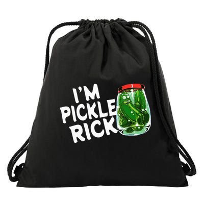 IM Pickle Rick Pickle Funny Drawstring Bag