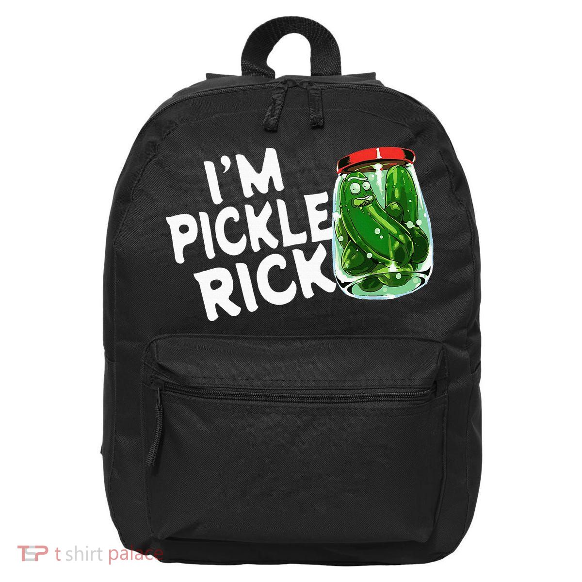 IM Pickle Rick Pickle Funny 16 in Basic Backpack