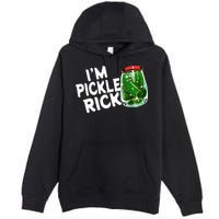 IM Pickle Rick Pickle Funny Premium Pullover Hoodie