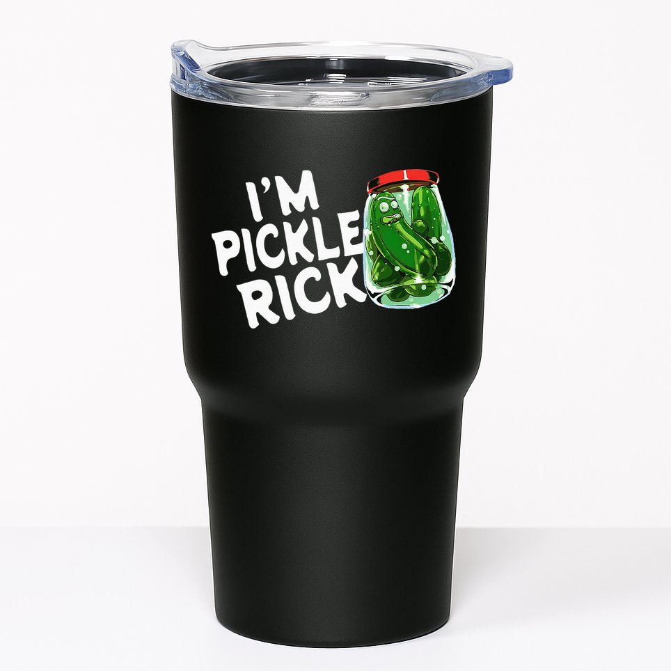 IM Pickle Rick Pickle Funny Tumbler