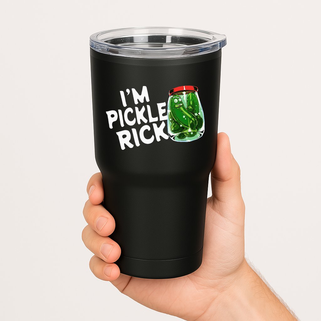 IM Pickle Rick Pickle Funny Tumbler