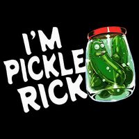 IM Pickle Rick Pickle Funny Magnet