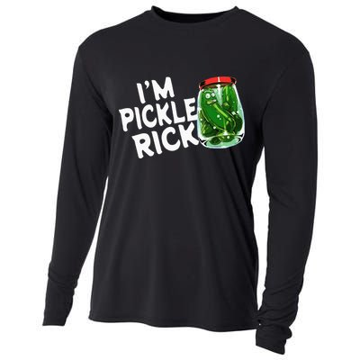 IM Pickle Rick Pickle Funny Cooling Performance Long Sleeve Crew