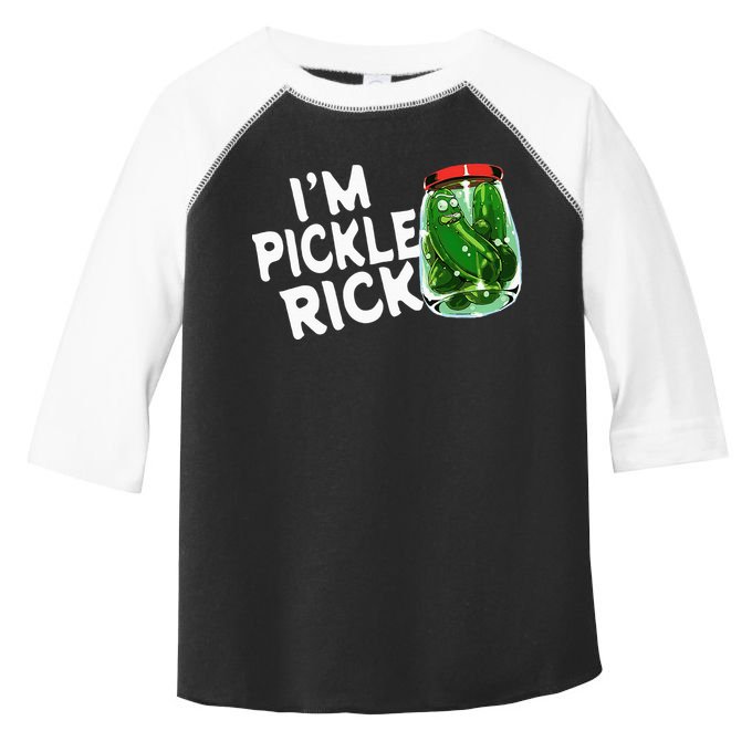 IM Pickle Rick Pickle Funny Toddler Fine Jersey T-Shirt