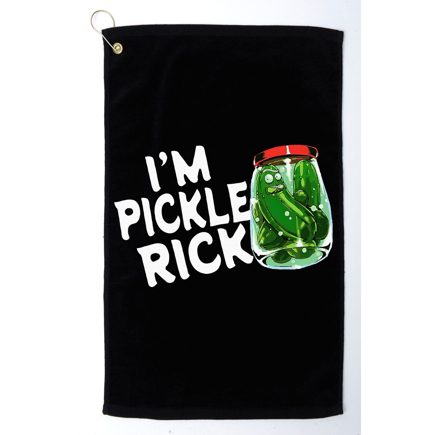 IM Pickle Rick Pickle Funny Golf Towel