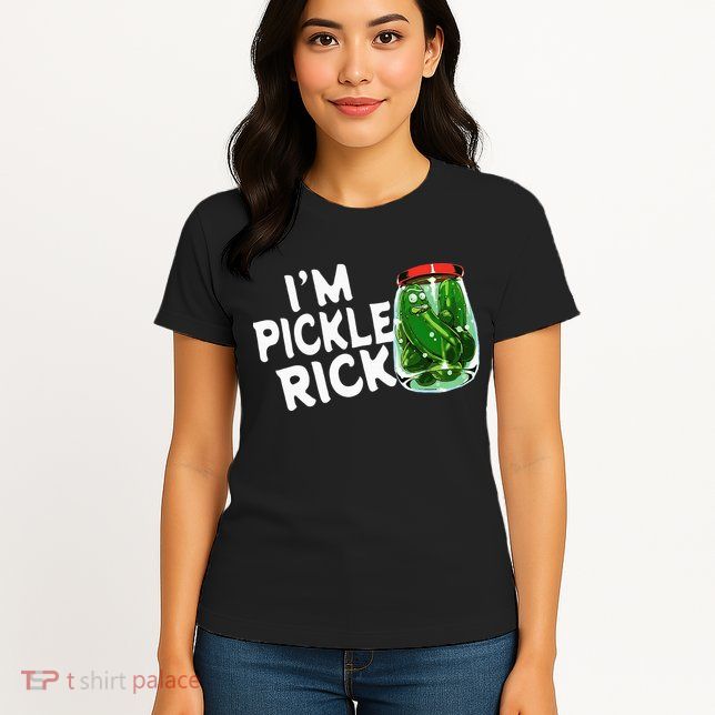 IM Pickle Rick Pickle Funny Womens T-Shirt