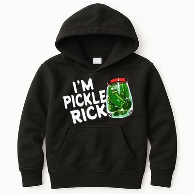 IM Pickle Rick Pickle Funny Kids Hoodie