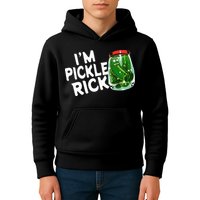 IM Pickle Rick Pickle Funny Kids Hoodie