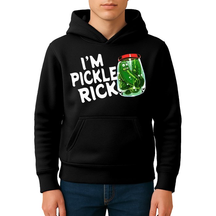IM Pickle Rick Pickle Funny Kids Hoodie