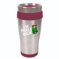 IM Pickle Rick Pickle Funny 16oz Travel Tumbler