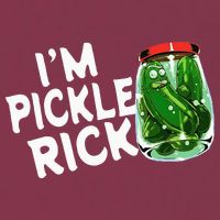 IM Pickle Rick Pickle Funny 16oz Travel Tumbler