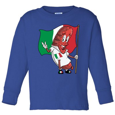 Italian Pork Roast Sausage Gift Toddler Long Sleeve Shirt