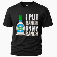 I Put Ranch On My Ranch Funny Vintage Ranch Dressing Performance Shirt