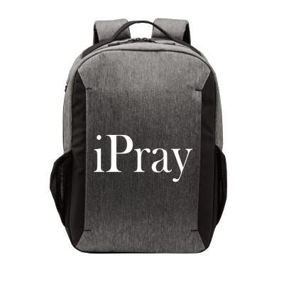 iPray I Pray Vector Backpack