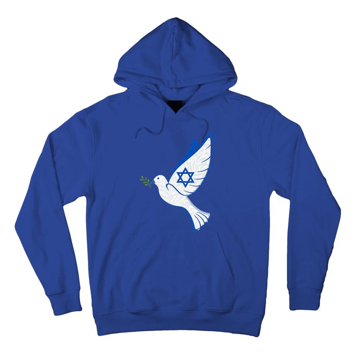 Israel Pro Support Stand Strong Peace Love Jewish  Hoodie