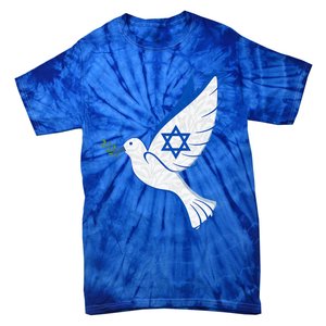 Israel Pro Support Stand Strong Peace Love Jewish  Tie-Dye T-Shirt