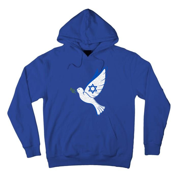 Israel Pro Support Stand Strong Peace Love Jewish  Tall Hoodie